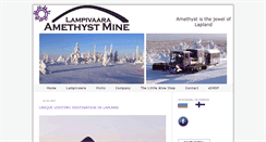 Desktop Screenshot of amethystmine.fi